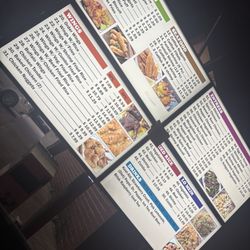 New Menu... I wish they would stop the cash only and take card or tap payments and also get the full menu like other locations