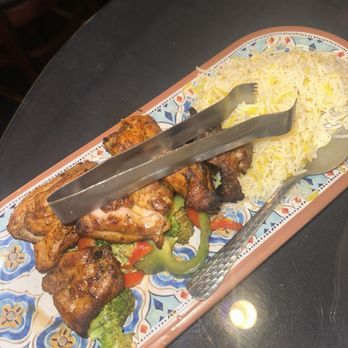 Cafe Izmir - Saffron Chicken Kabob Online - Middle Eastern Near Me - Dallas, Texas Cafe Izmir - Saffron Chicken Kabob Online - Middle Eastern Near Me - Dallas, Texas