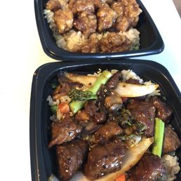 Black Pepper Steak and Orange Chicken Black Pepper Steak and Orange Chicken