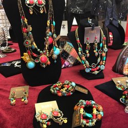 Accessories With A Flair!...and Hair - Jewelry galore to make our outfits pop!