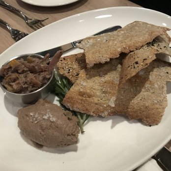 The Bindery - Duck confit and chicken liver pate - New American Near Me - Denver, Colorado The Bindery - Duck confit and chicken liver pate - New American Near Me - Denver, Colorado