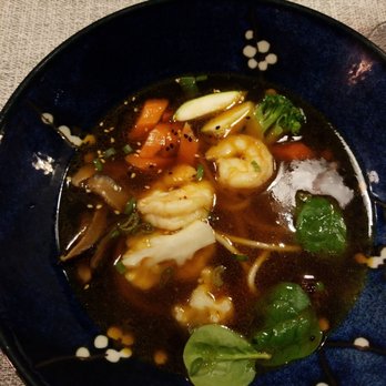 Sushi Sky Bar - Spicy Shrimp Soup - Sushi Bars Near Me - Cabo San Lucas, BCS