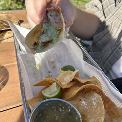 Smoked Trout Tacos
