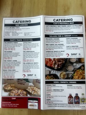Menu photo 7 Capriotti's Sandwich Shop Ontario, CA