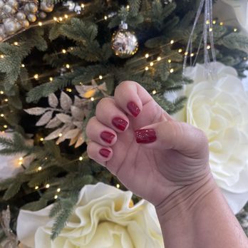 Essence Nail Studio - Woodbridge - #32 color and their gorgeous Christmas tree!! - Nail Salons Near Me - Irvine, California Essence Nail Studio - Woodbridge - #32 color and their gorgeous Christmas tree!! - Nail Salons Near Me - Irvine, California