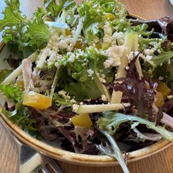 Sorella Trattoria - MISTA artisanal greens with golden beets, apple, goat cheese, and red wine vinaigrette