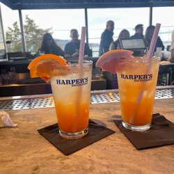 Harpers Waterfront - Orange crushes