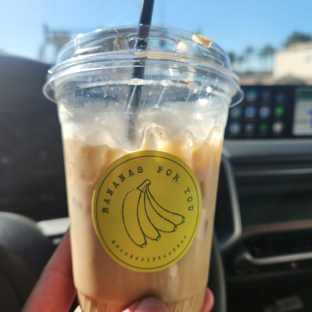 Banana bread latte with oat milk - soo good! Banana bread latte with oat milk - soo good!