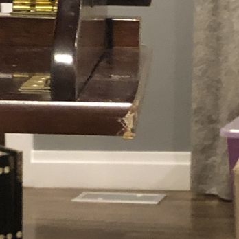 Black Tie Moving - Antique book stand corner damaged. - Movers Near Me - Brentwood, Tennessee