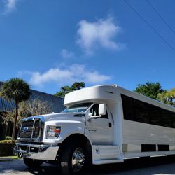 Coastal Limousine Of Charleston - 43 passenger shuttle