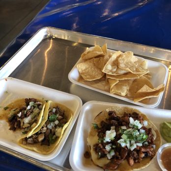 Tacos Calafia - Chicken and al pastor tacos / vampire - Tacos Near Me - Peoria, Arizona