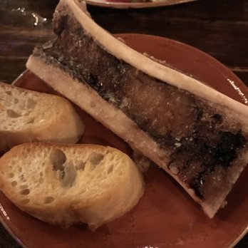 Thyme Kitchen and Craft Beer - The bone marrow with crustinis appetizer - amazingly flavorful! - Gastropubs Near Me - Peoria, Illinois Thyme Kitchen and Craft Beer - The bone marrow with crustinis appetizer - amazingly flavorful! - Gastropubs Near Me - Peoria, Illinois