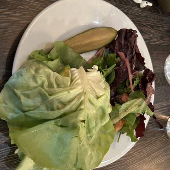 Crescent Bistro - Lettuce wrapped burger - New American Near Me - Pleasant Hill, California