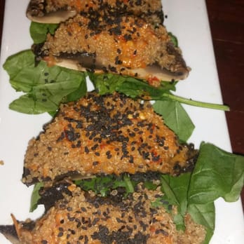 SOB Downtown - Quinoa Stuffed mushrooms/ Spinach - Gastropubs Near Me - Memphis, Tennessee
