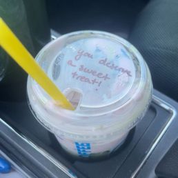 iced matcha with strawberry cold foam iced matcha with strawberry cold foam