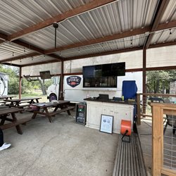 Cedar Pork - Outdoor seating area / ordering station