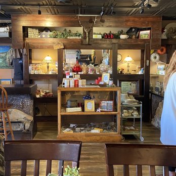 Bourbon Café and Coffee Saloon - Honoring veterans and selling some merch - Cafes Near Me - Bourbon, Missouri