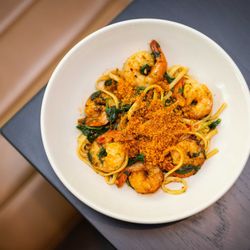 Alder & Ash - Shrimp Scampi Linguine