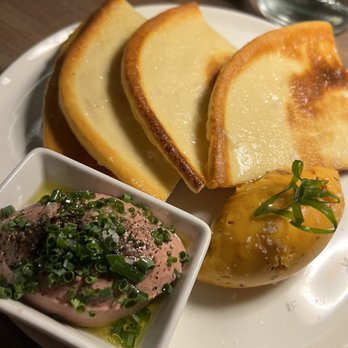 Intercrew - Nan bread w/ special butter   (Pate / whipped liver mouse is extra and was da bomb even if u don't like / usually eat those) - Cocktail Bars Near Me - Los Angeles, California