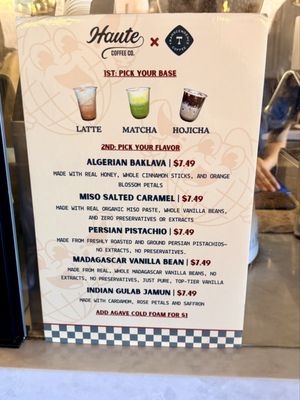 Menu photo 4 Haute Coffee University Davie, FL Menu photo 4 Haute Coffee University Davie, FL