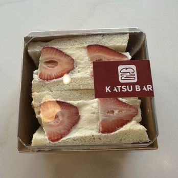 Katsu Bar - Strawberry Sando - Sandwiches Near Me - Los Angeles, California