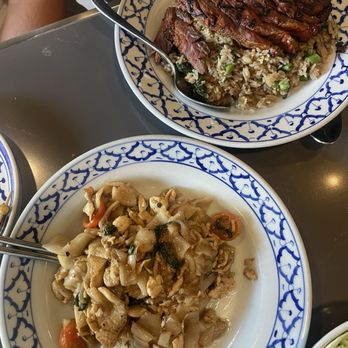 Pineapple Thai - Pad kee mao and basil beef fried rice - Thai Near Me - Cupertino, California