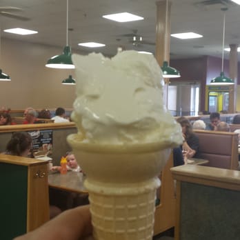 Abbott's Frozen Custard - Baby vanilla for 3 and a very busy restaurant - Ice Cream & Frozen Yogurt Near Me - Rochester, New York Abbott's Frozen Custard - Baby vanilla for 3 and a very busy restaurant - Ice Cream & Frozen Yogurt Near Me - Rochester, New York