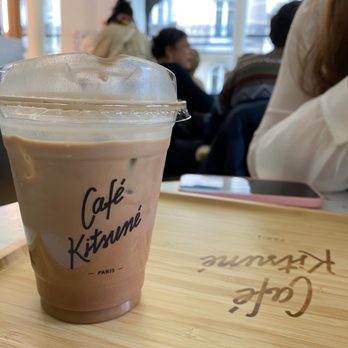 Café Kitsuné - Mocha Coffee - Cafes Near Me - Paris, 75