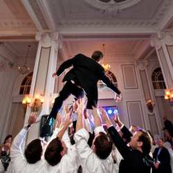 Lethal Rhythms - You KNOW it's a Lethal Rhythms PARTY when the groomsmen start throwing the GROOM WAAAY up in the air! Â At the Georgian Terrace in Atlanta GA