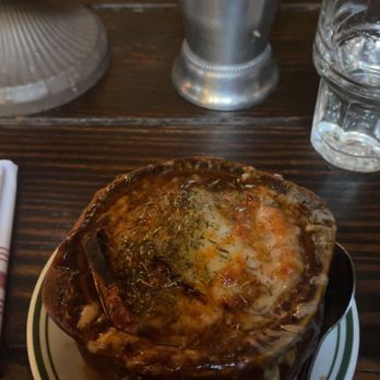 French Alpine Bistro - French onion Soupe à L oignon - French Near Me - Aspen, Colorado