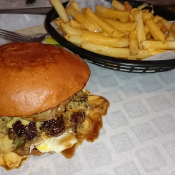Dip & Flip - dip-n-flip burger with egg added - Burgers Near Me - Battersea, XGL