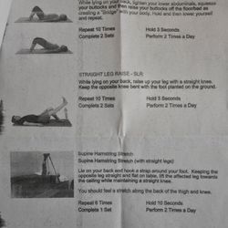 Peak Physical Therapy of Brooklyn - Exercises