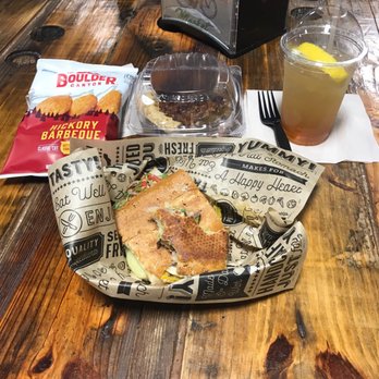 Mountain Goat Market - Treehugger sandwich, barbecue chips, slice of pecan pie and an Arnold Palmer drink. - Delis Near Me - Monteagle, Tennessee Mountain Goat Market - Treehugger sandwich, barbecue chips, slice of pecan pie and an Arnold Palmer drink. - Delis Near Me - Monteagle, Tennessee