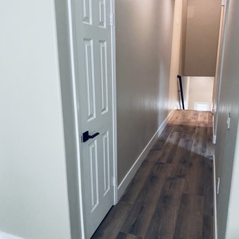 SCV Floorsmith - 5 INCH SQUARE BASEBOARDS WITH A SEMI GLOSS EXTRA WHITE FINISH - Flooring Near Me - Naperville, Illinois