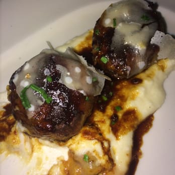 Scratch - Meatballs on grits. Unbelievably good. - New American Near Me - Mountain View, California