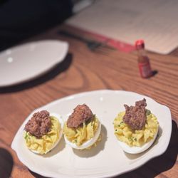 Relish - Deviled eggs