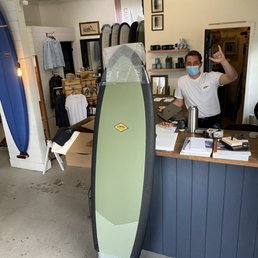 6'4" Plez Fez R-Series Foamie in Sage. 6'4" Plez Fez R-Series Foamie in Sage.
