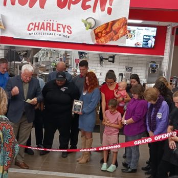 Charleys Cheesesteaks - Ribbon cutting speech - Cheesesteaks Near Me - Enid, Oklahoma