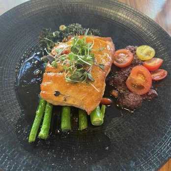 STK Steakhouse - Maple Rubbed Salmon - Venues & Event Spaces Near Me - Dallas, Texas