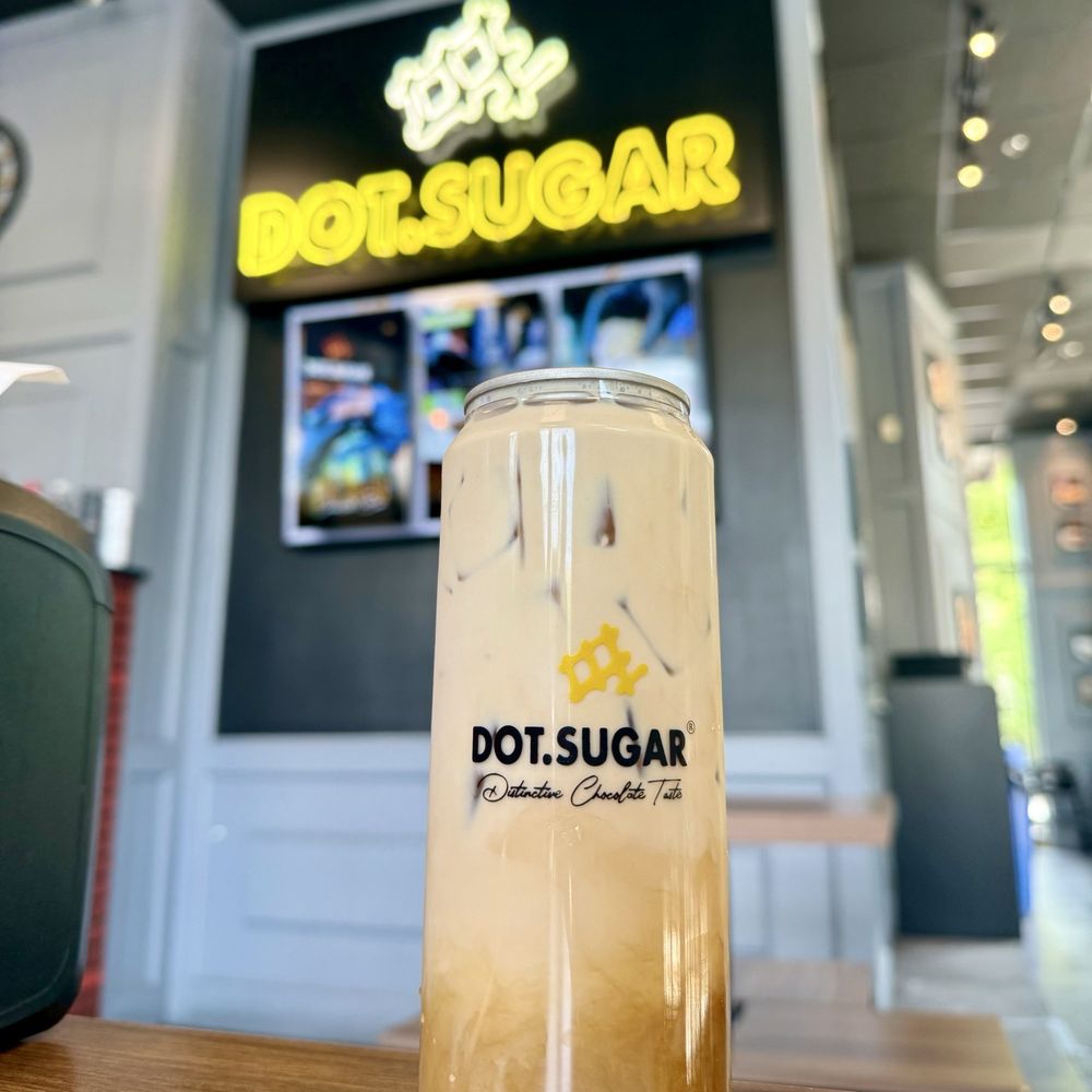 Dot Sugar - Iced cafe latte - Desserts Near Me - Beaverton, Oregon