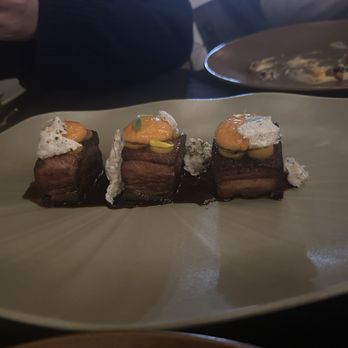 Lira - pork belly - New American Near Me - Campbell, California