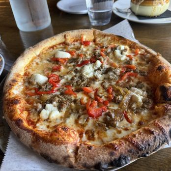 Liberty Tavern - Sausage pizza - American Near Me - Quincy, Massachusetts