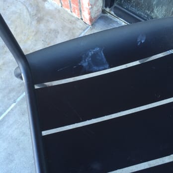 Starbucks - Bird poop on chair terrible cleaning job. - Coffee & Tea Near Me - Westminster, California Starbucks - Bird poop on chair terrible cleaning job. - Coffee & Tea Near Me - Westminster, California