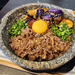 Eggplant Bibimbap