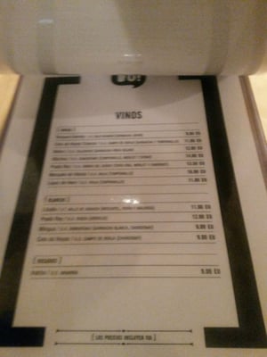 Menu photo 1 Bu! Zaragoza, Z Menu photo 1 Bu! Zaragoza, Z