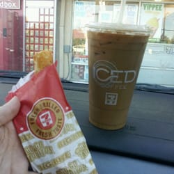 $1.99 for an iced coffee:) and $1 for a taquito!