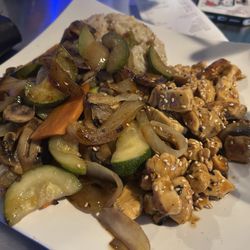 Teppanyaki Time - Teriyaki chicken hibachi- lunch portion   Lunch Hibachi Combo #15