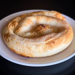 R Bar & Grill - Cheese Burek, a traditional flaky pastry filled with cheese.