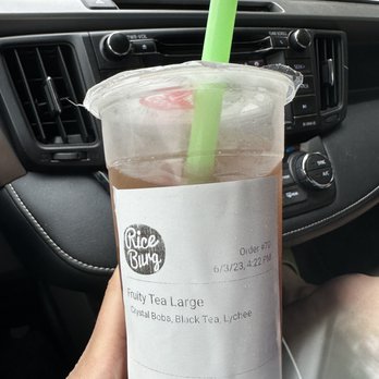 Rice Burg - Fruity Tea - Asian Fusion Near Me - Wellesley, Massachusetts Rice Burg - Fruity Tea - Asian Fusion Near Me - Wellesley, Massachusetts