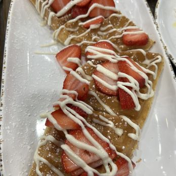 Country Cookin Diner - Waffles with strawberry and cream cheese - Diners Near Me - Cocoa, Florida